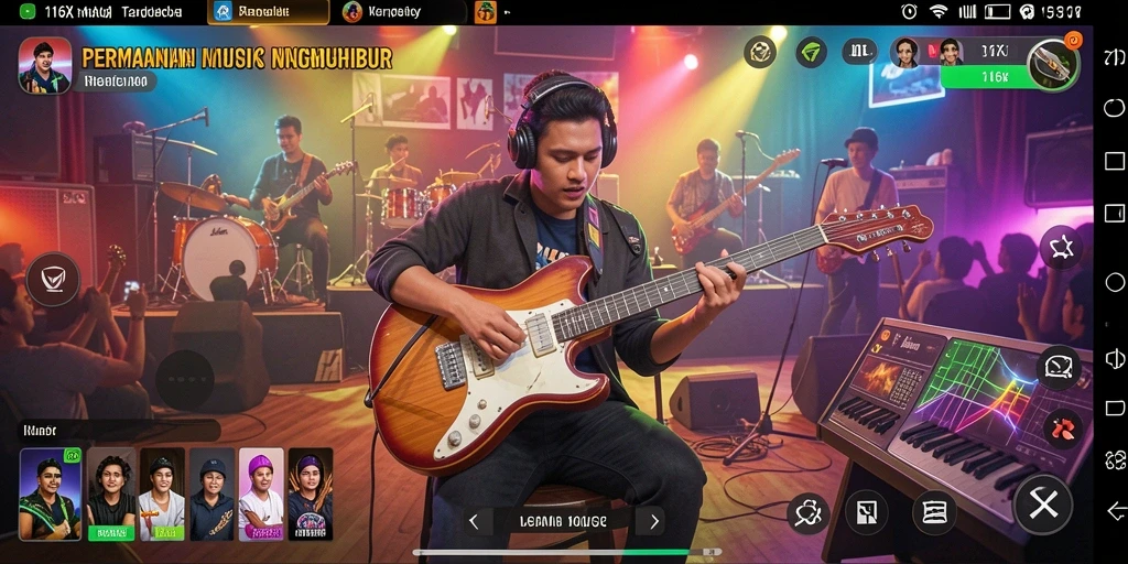 Tampilan gameplay 116X yang menarik dan interaktif.