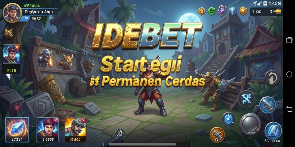 Tampilan gameplay <strong>IDEBET</strong> yang menegangkan dan strategis.