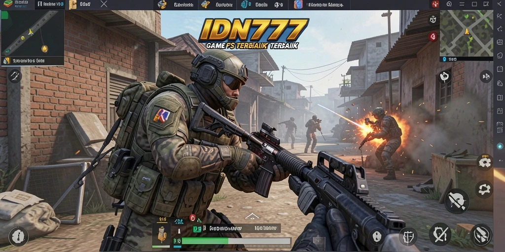Gameplay seru di IDN777 dengan aksi tembak-menembak yang intens.