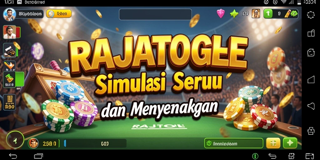 Screenshot gameplay RAJATOGEL yang menunjukkan suasana permainan yang seru.