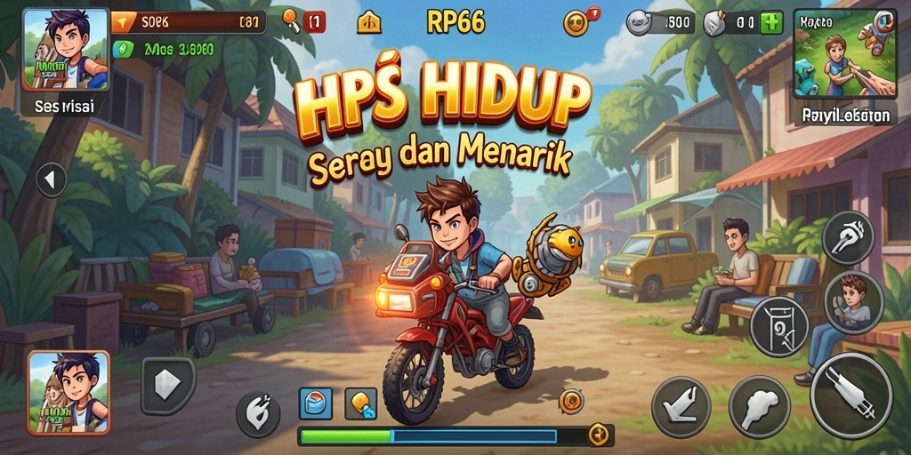 Tampilan gameplay RP66 yang menarik dan realistis.