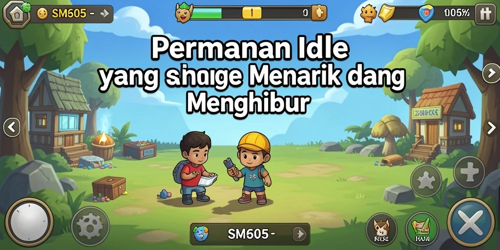 Tampilan gameplay SM605 yang menakjubkan dan menarik.